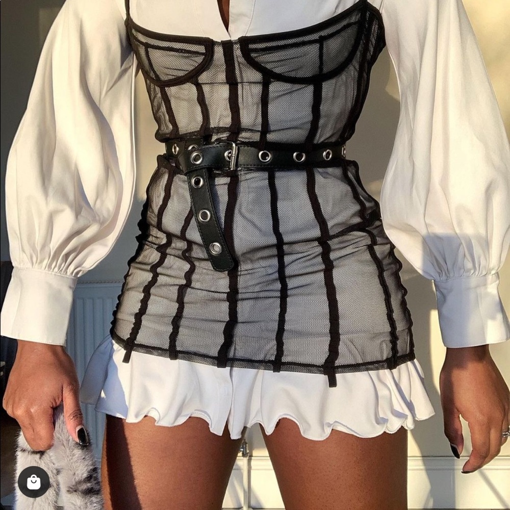 See through dress